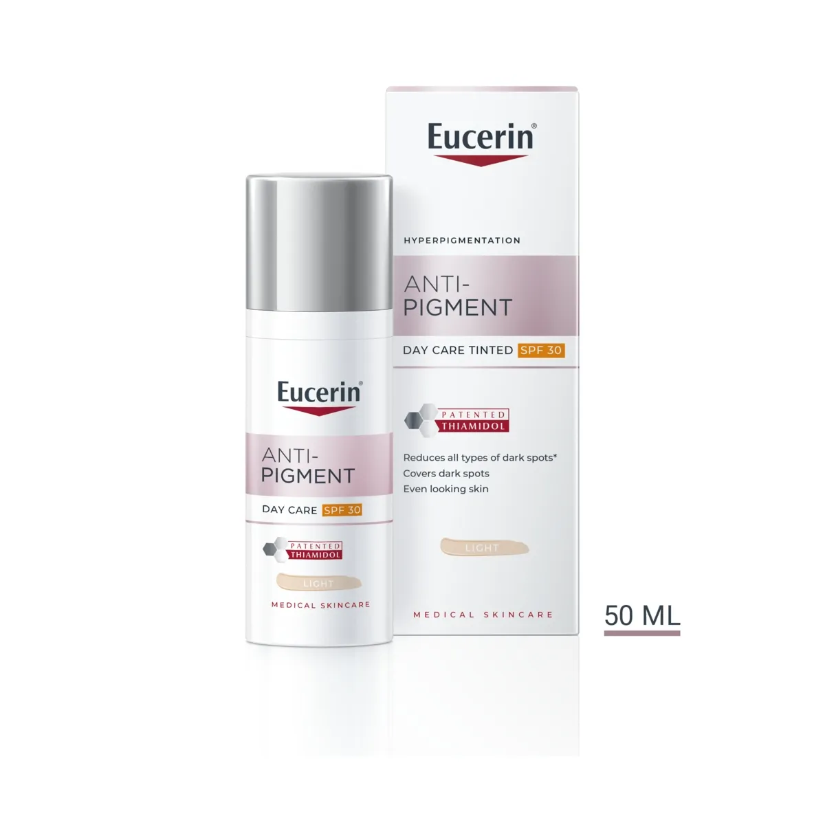 EUCERIN ANTI-PIGMENT PÄEVAKREEM SPF30 TOONITUD 50ML - Изображение товара 1