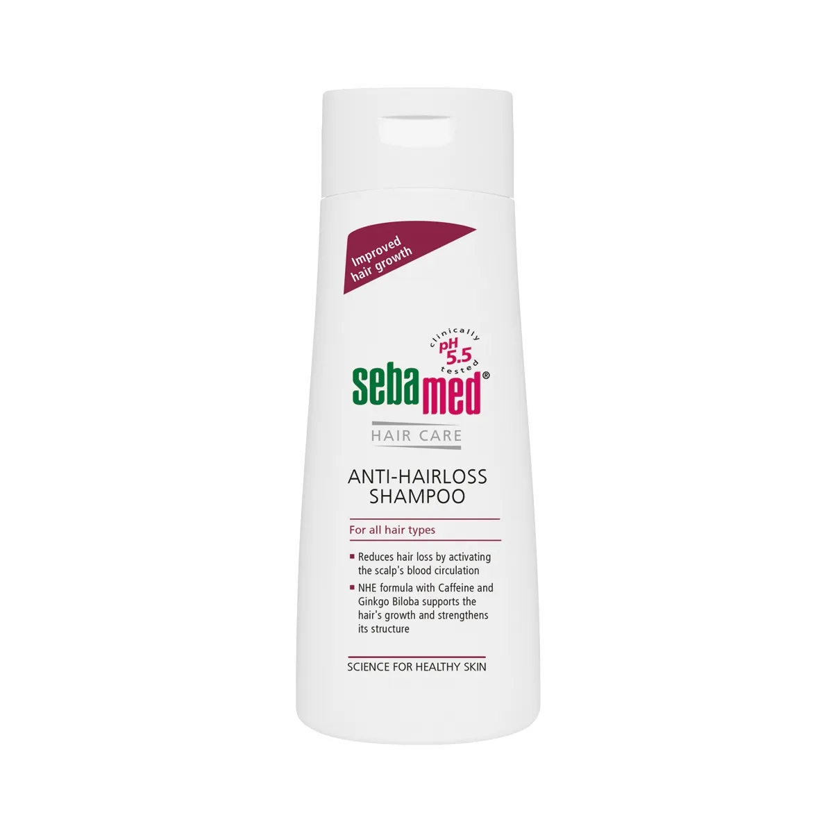 SEBAMED SHAMPOON JUUSTE VÄLJALANGEMISE VASTU 200ML - Изображение товара