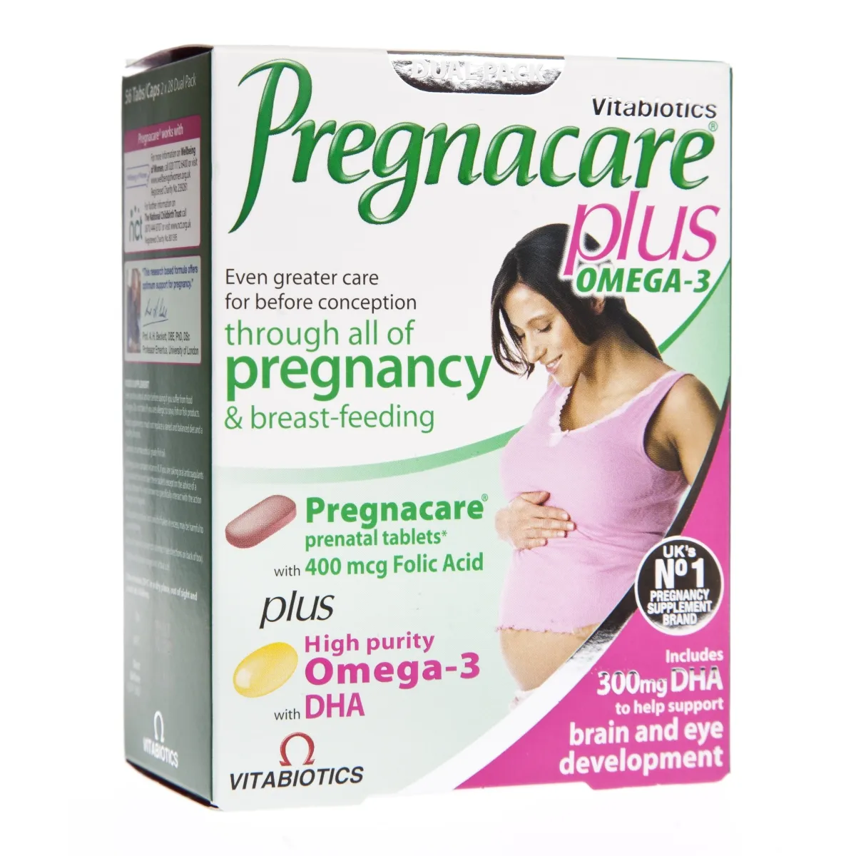 PREGNACARE PLUS OMEGA-3 DUAL PACK N28X2 - Изображение товара