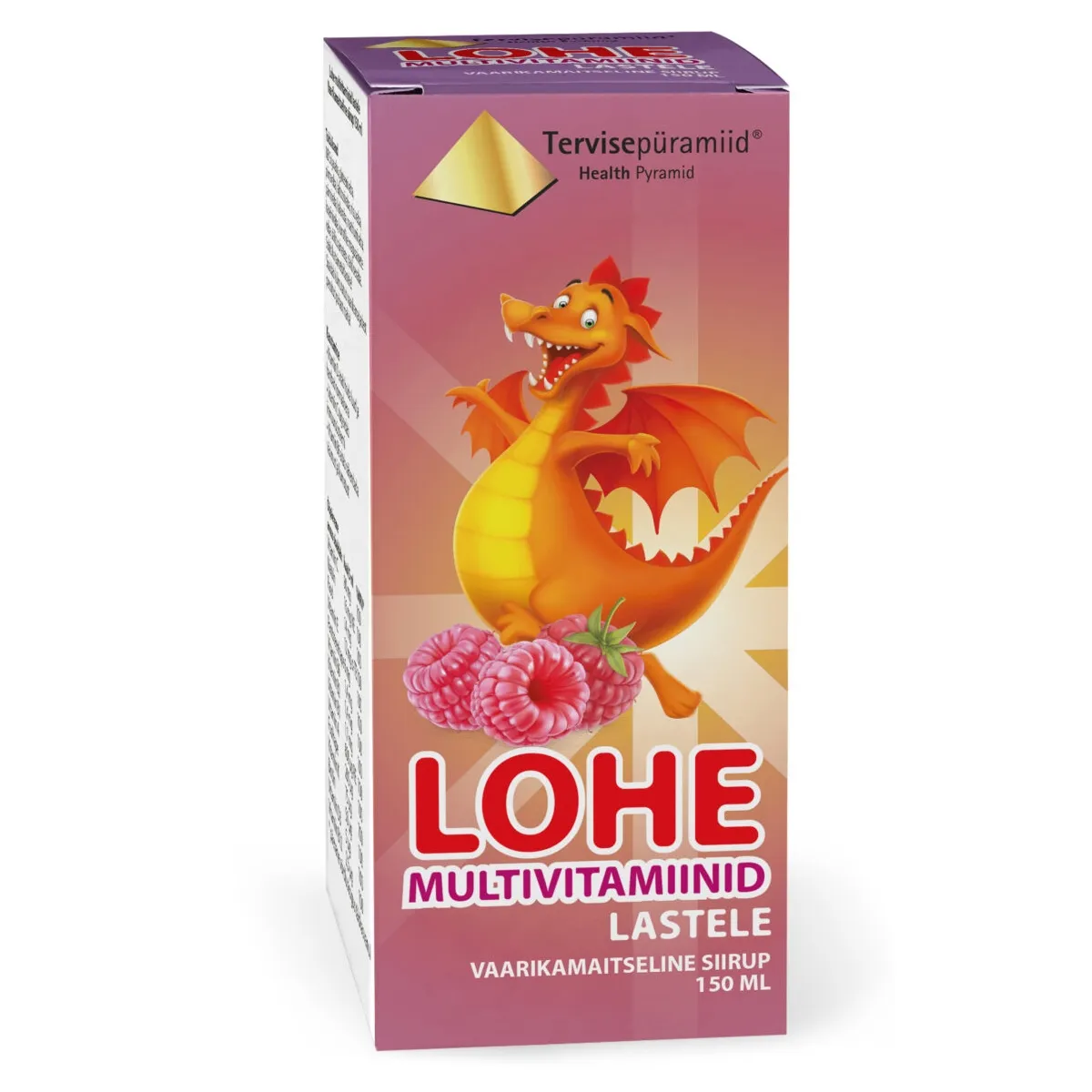 TERVISEPÜRAMIID LOHE MULTIVITAMIINID LASTELE SIIRUP 150ML - Изображение товара