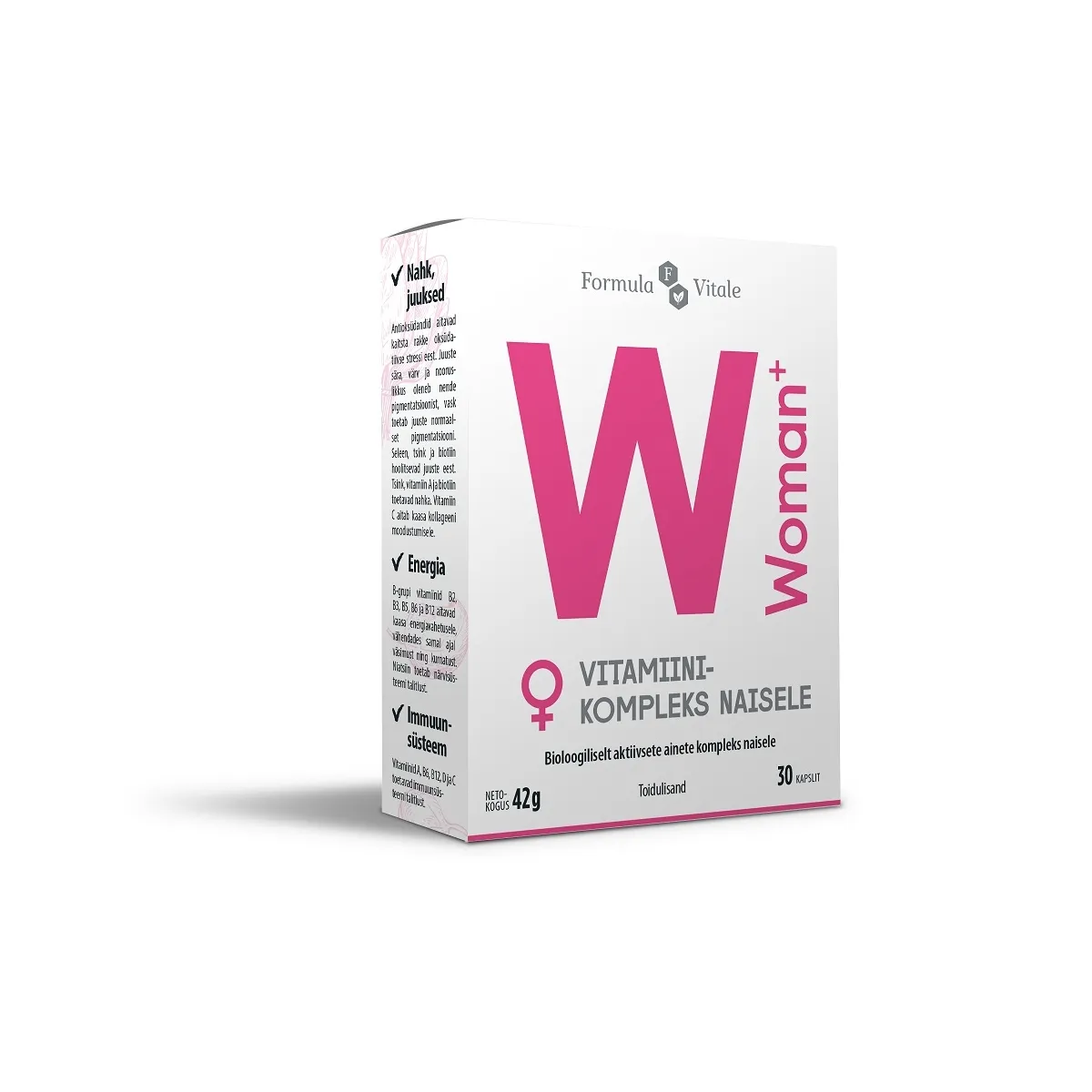 FORMULA VITALE WOMAN+ KAPSLID N30 - Изображение товара
