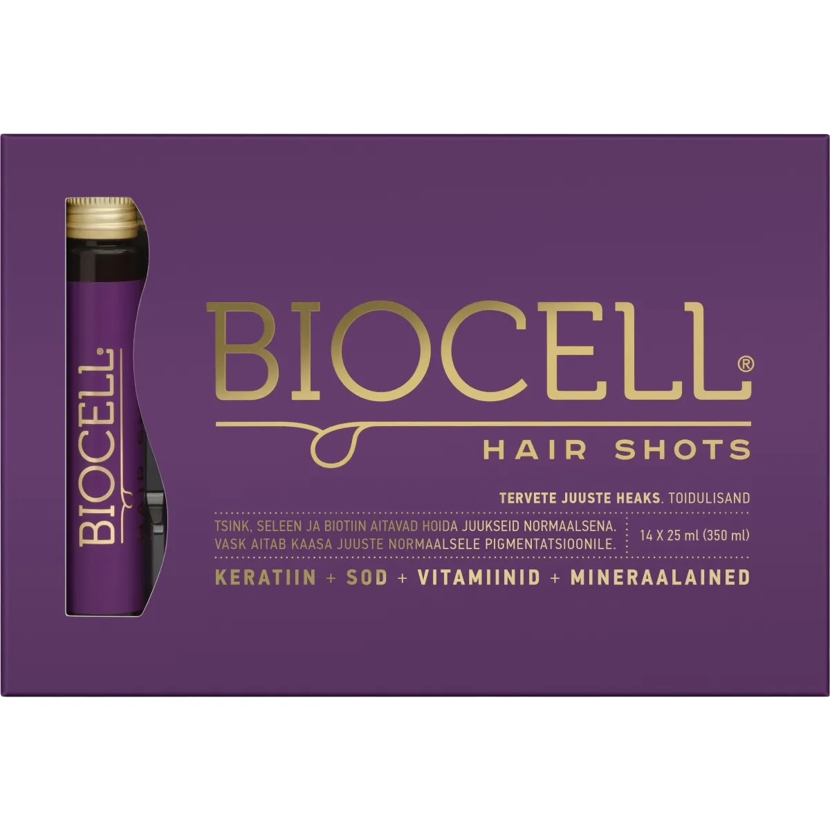 BIOCELL HAIR SHOTS 25ML N14 - Изображение товара 1