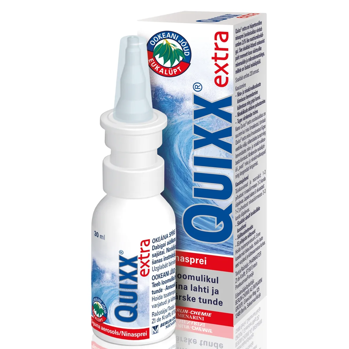 QUIXX EXTRA NASAL SPRAY 30ML HÜPERTOONILINE - Изображение товара