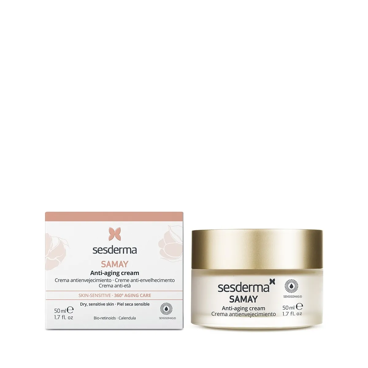 SESDERMA SAMAY VANANEMISVASTANE KREEM TUNDLIKULE NAHALE 50ML - Изображение товара