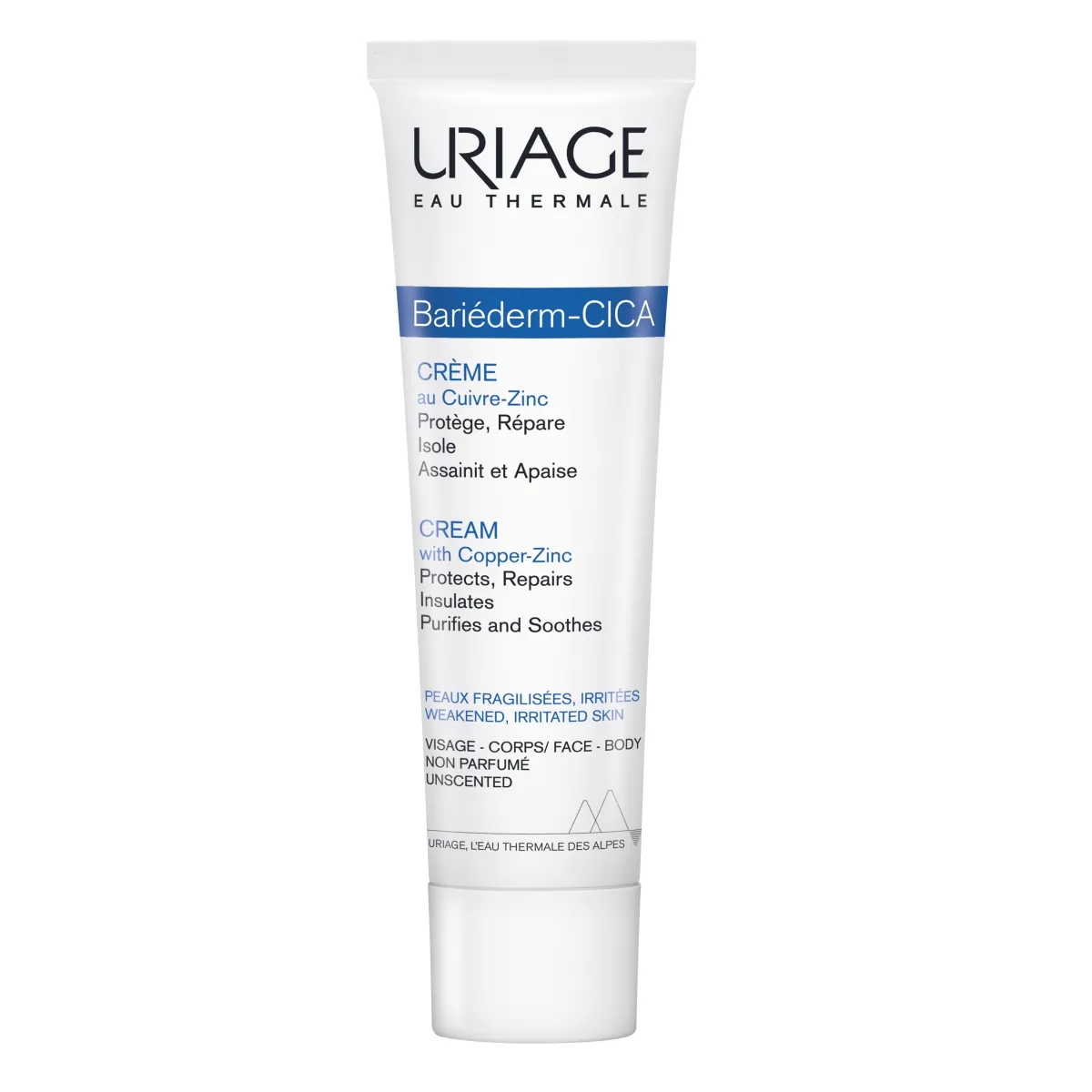 URIAGE BARIEDERM CICA KREEM TAASTAV NÄOLE JA KEHALE 40ML - Изображение товара