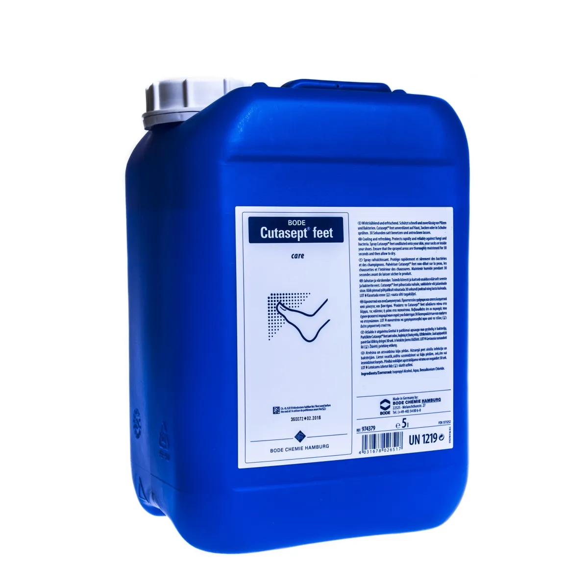 CUTASEPT FEET 5L (SEENHAIGUSE PROFÜLAKTIKA) - Изображение товара