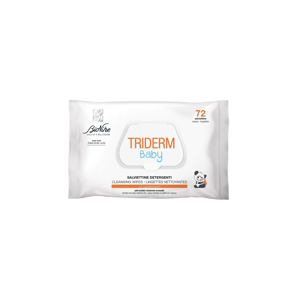 BIONIKE TRIDERM BABY ОЧИЩАЮЩИЕ САЛФЕТКИ N72 - Изображение товара