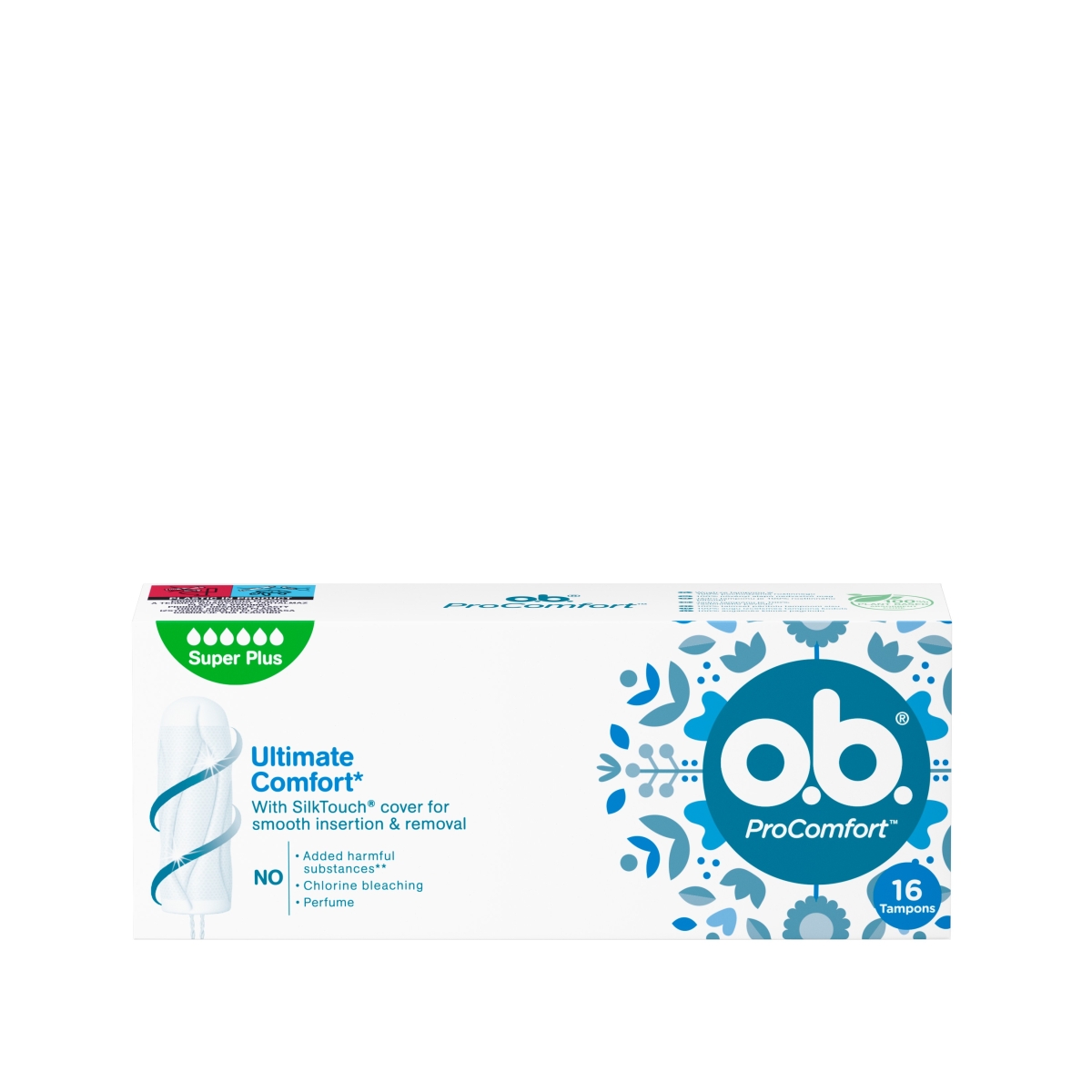 Тампоны o.b.® ProComfort™ Super Plus  16 шт - Изображение товара