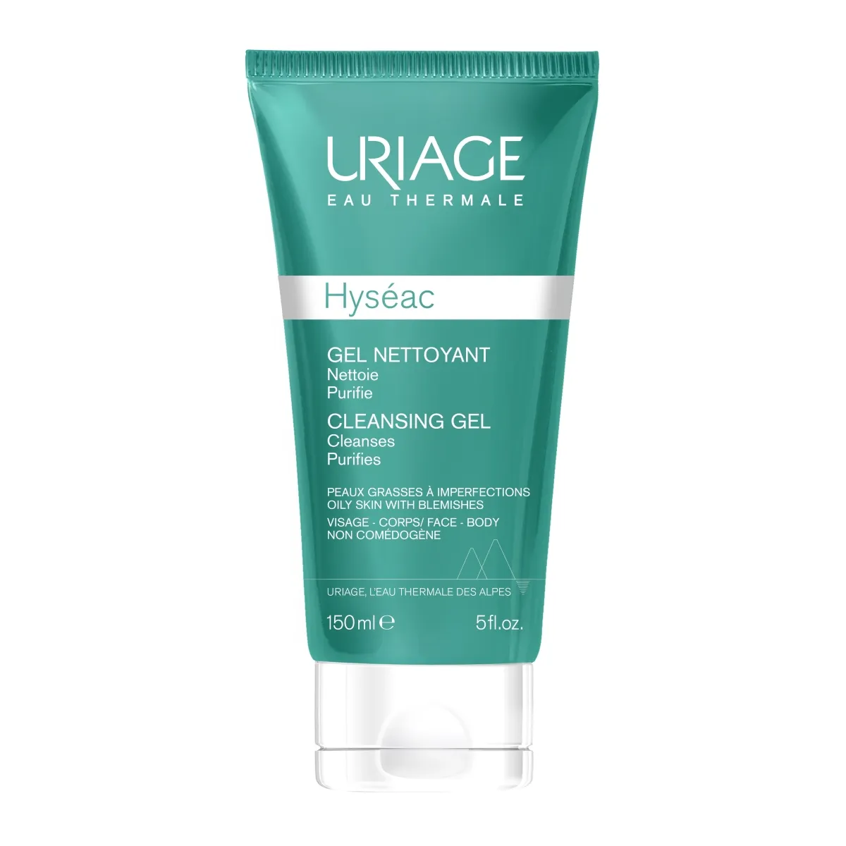 URIAGE HYSEAC PESUGEEL RASUSELE NAHALE NÄOLE JA KEHALE 150ML - Изображение товара