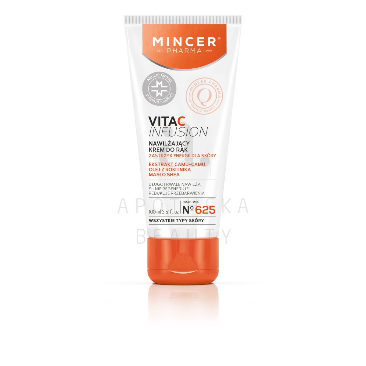 MINCER PHARMA VITA C KÄTEKREEM PIGMENDILAIKUDELE 100ML - Изображение товара