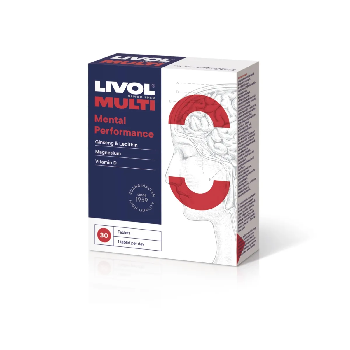 LIVOL MULTI MENTAL PERFORMANCE TBL N30 - Изображение товара