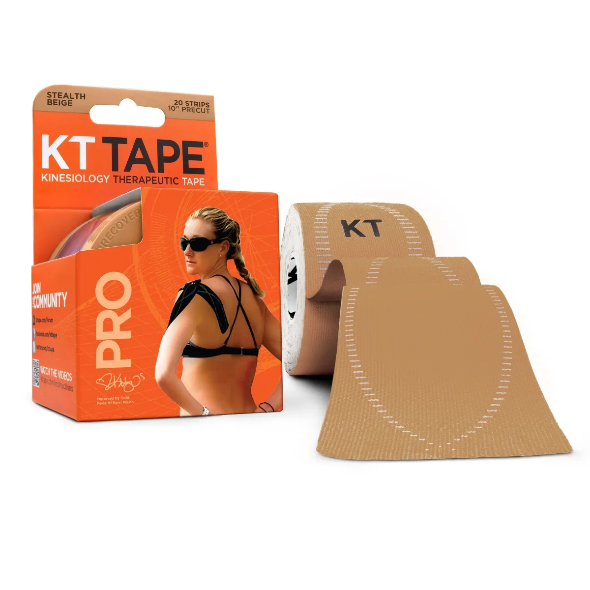 KT TEIP PRO NEON (EELLÕIGATUD 5M, 20 STRIP) BEEZ - Изображение товара