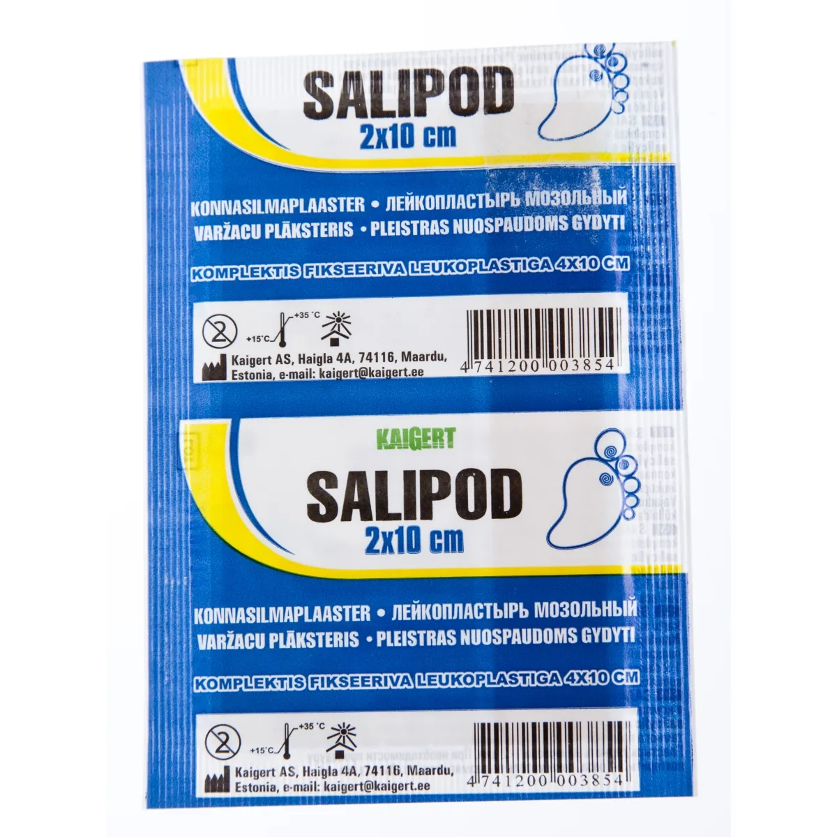 SALIPOD KONNASILMAPLAASTER 2X10CM (KAIGERT) - Изображение товара