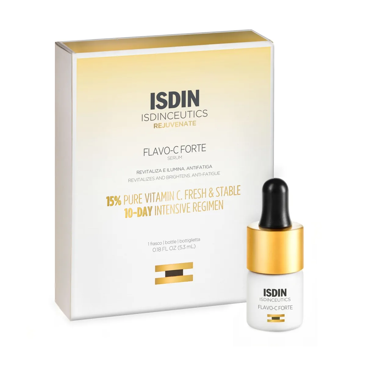 ISDIN FLAVO-C FORTE SEERUM C-VITAMIINIGA 5,3ML N1 - Изображение товара