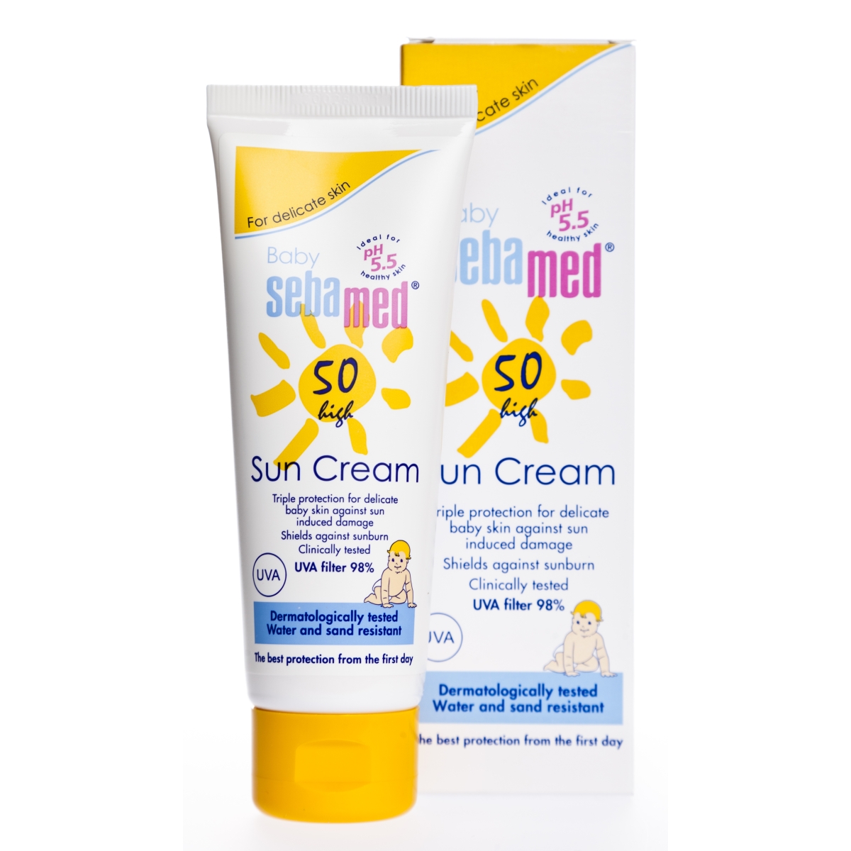 SEBAMED BABY PÄEVITUSKREEM F50 75ML - Изображение товара