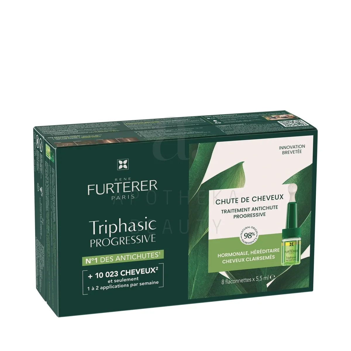 RENE FURTERER TRIPHASIC JUUKSEAMPULLID PROGRESSIVE 5,5ML N8 UUS - Изображение товара 1