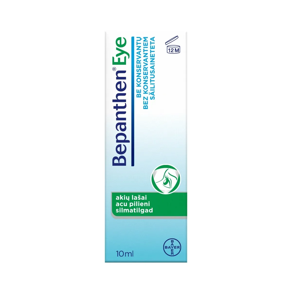 BEPANTHEN EYE SILMATILGAD 10ML - Изображение товара 1