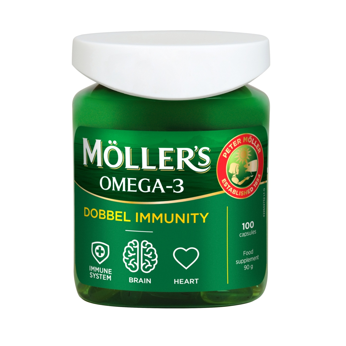 MÖLLERI DOBBEL IMMUNITY CAPS N100
