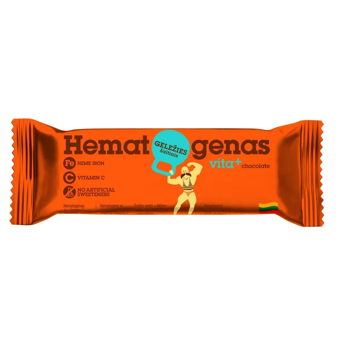 HEMATOGEEN GLASUURIGA 40G - Изображение товара