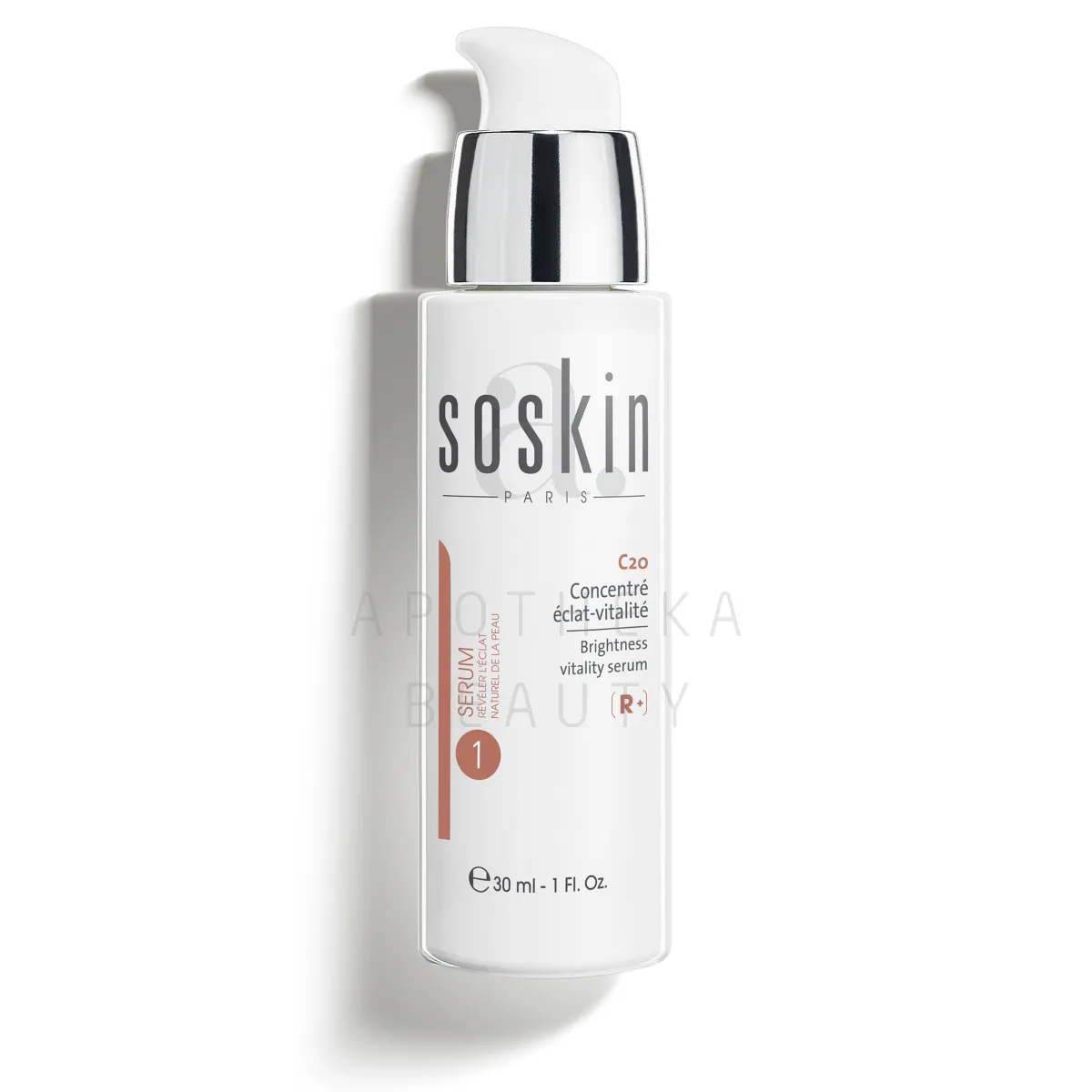 SOSKIN PARIS HYDRAGLOW NÄOSEERUM C-VITAMIINIGA 30ML - Изображение товара