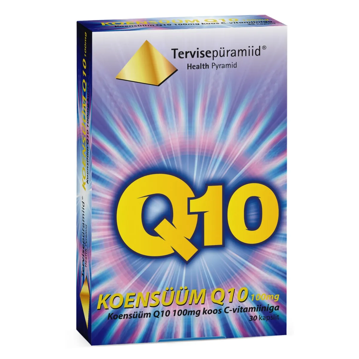 TERVISEPÜRAMIID KOENSÜÜM Q10 KAPSLID 100MG N30 - Изображение товара