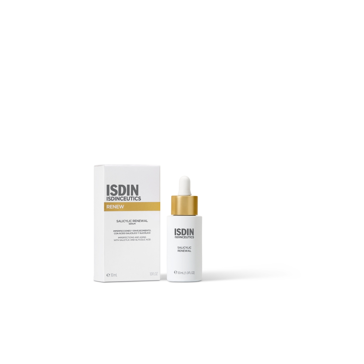 ISDIN NÄOSEERUM SALITSÜÜL- JA GLÜKOOLHAPPEGA 30ML - Изображение товара