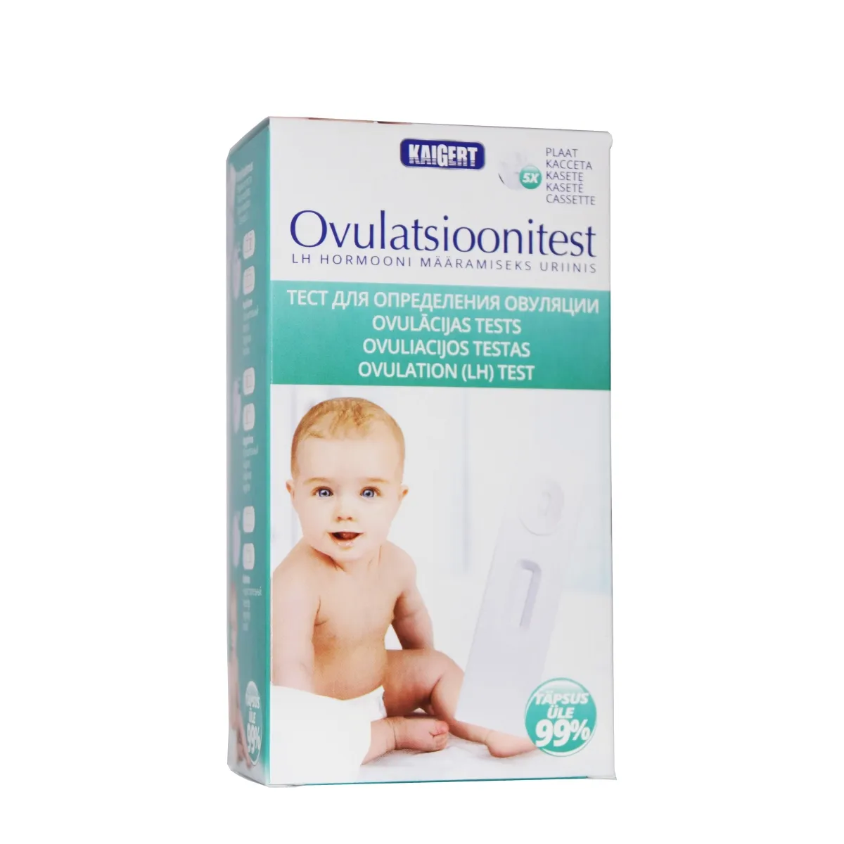 OVULATSIOONITEST KASSETT (PLAAT) N5 (KAIGERT) - Изображение товара