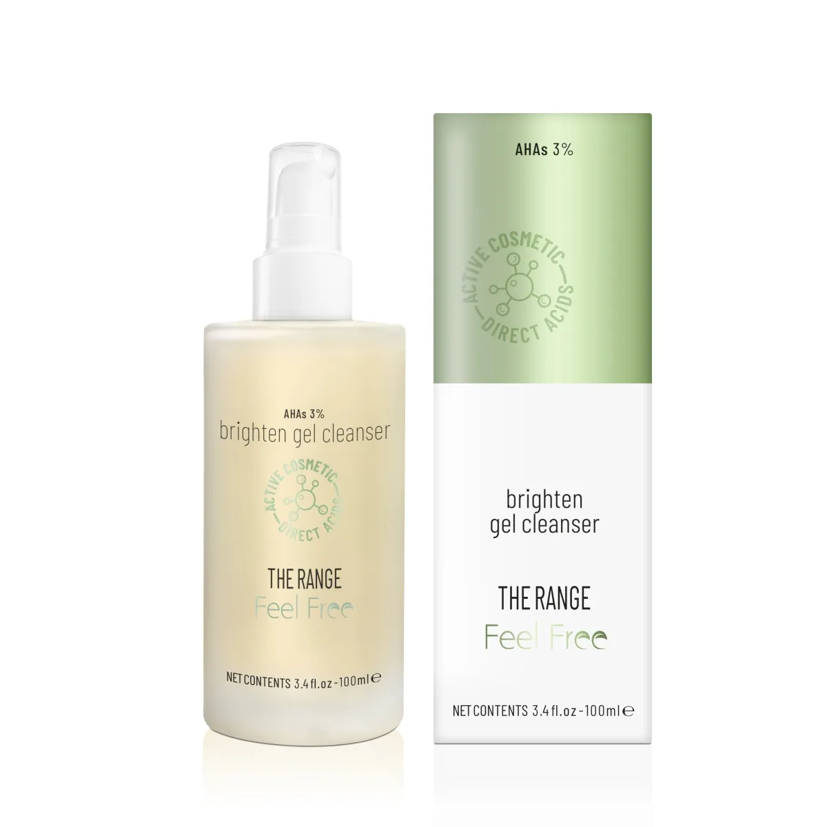 FEEL FREE THE RANGE NÄOPESUGEEL GLÜKOOLHAPPE JA SALITSÜÜLHAPPEGA 100ML - Изображение товара