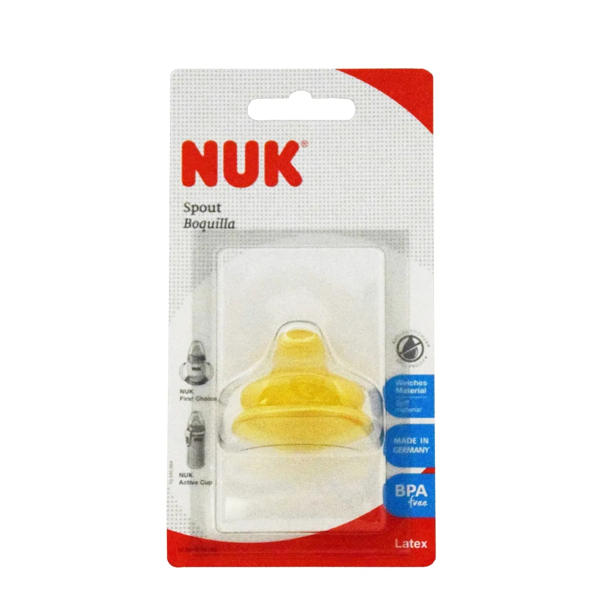 NUK FC PUDELI PEHME NOKK TILKUMISKINDEL (LATEKS) 6+ KUUD N1 - Изображение товара