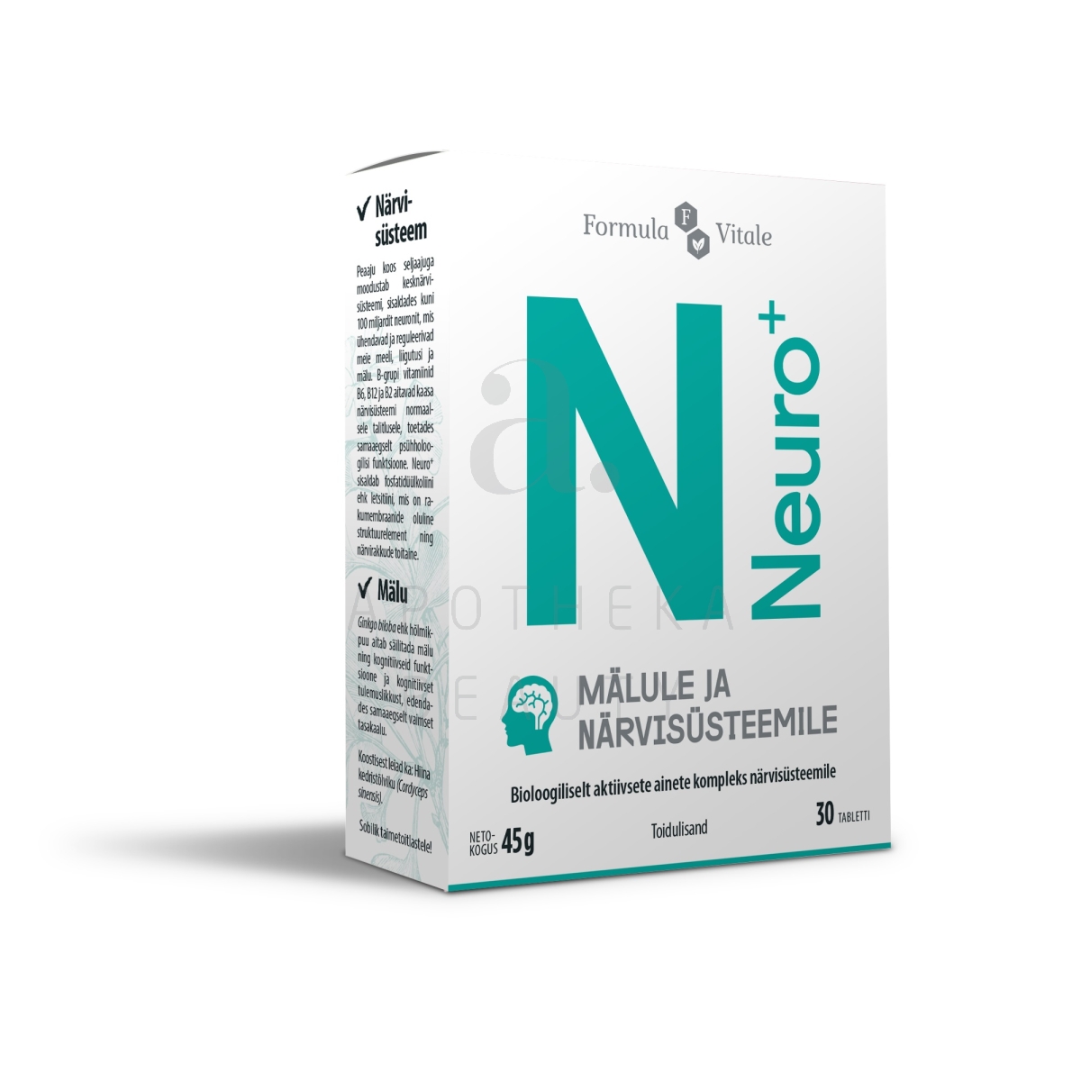 FORMULA VITALE NEURO+ TBL N30 - Изображение товара