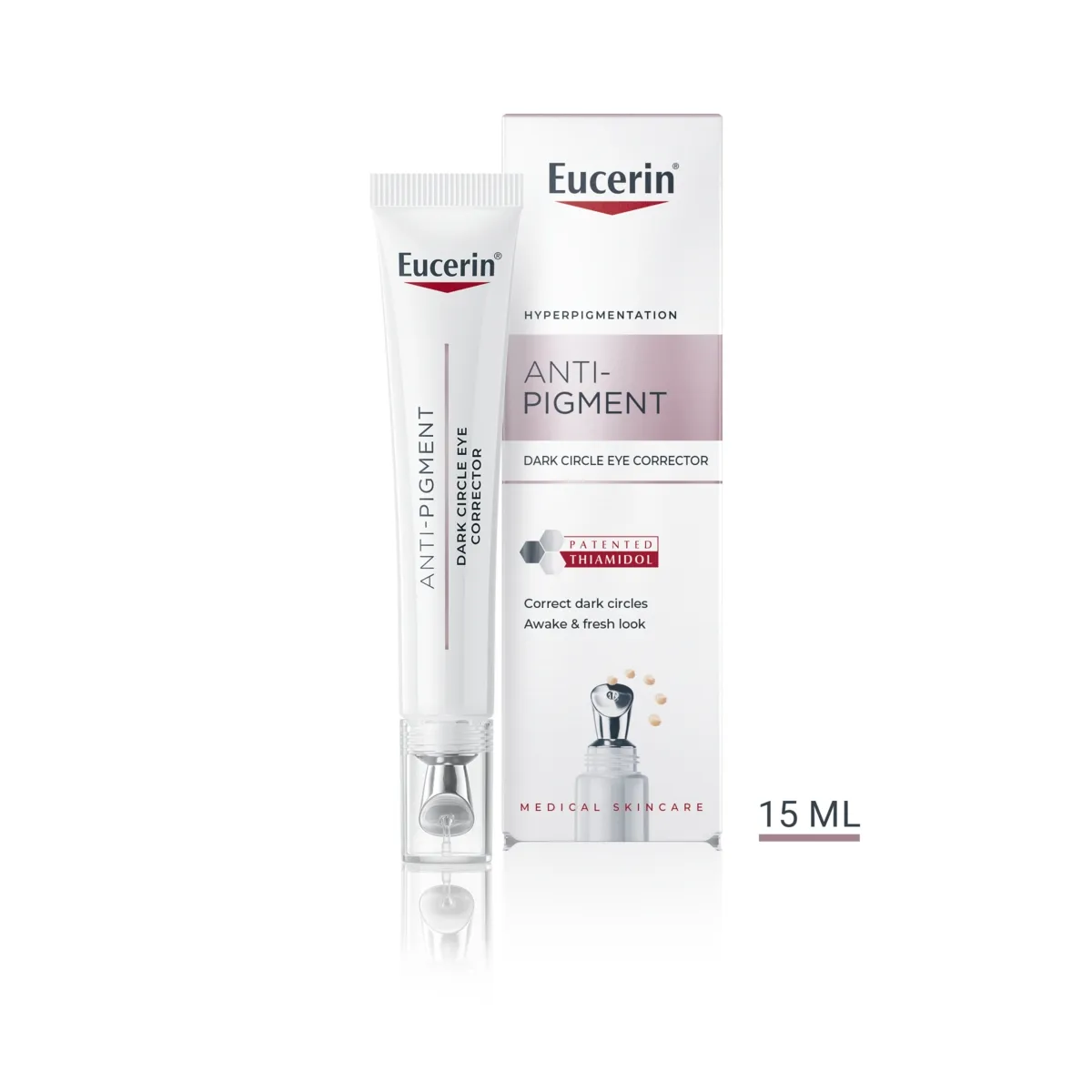 EUCERIN ANTI-PIGMENT SILMAKREEM TUMEDATELE SILMAALUSTELE 15ML - Изображение товара 1