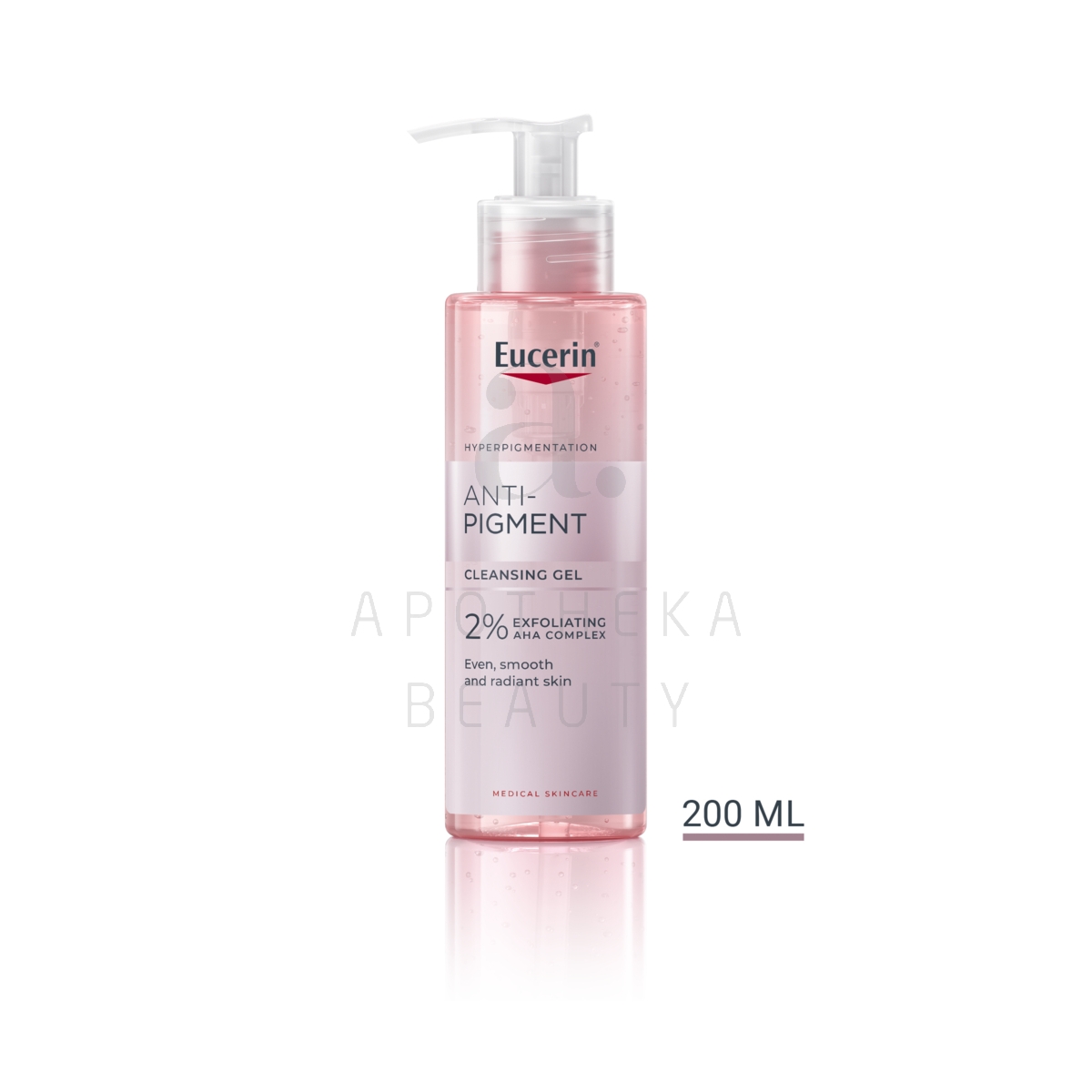 EUCERIN ANTI-PIGMENT PUHASTUSGEEL 200ML - Изображение товара