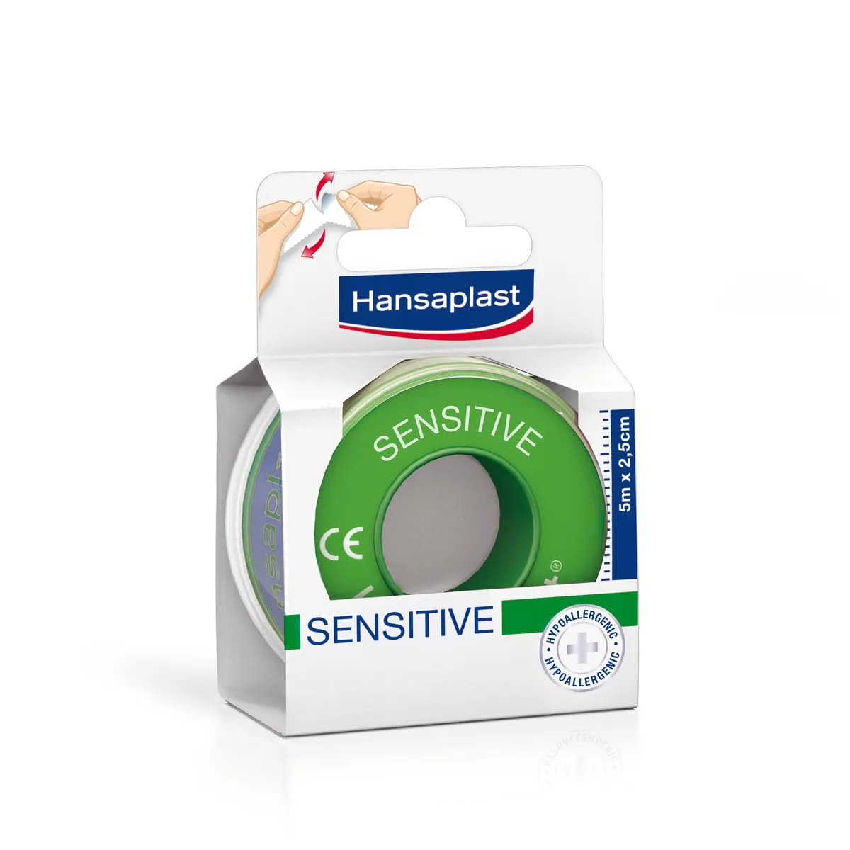 HANSAPL RULLPLAASTER SENSITIVE 2,5CMX5M - Изображение товара