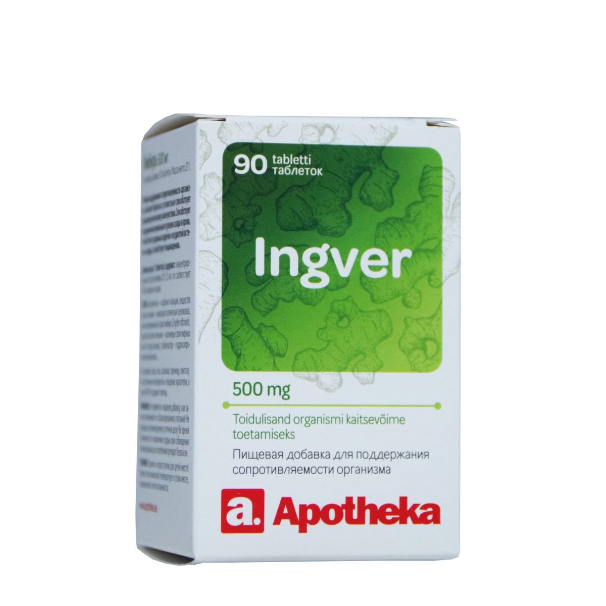 A. INGVER TBL 500MG N90 - Изображение товара