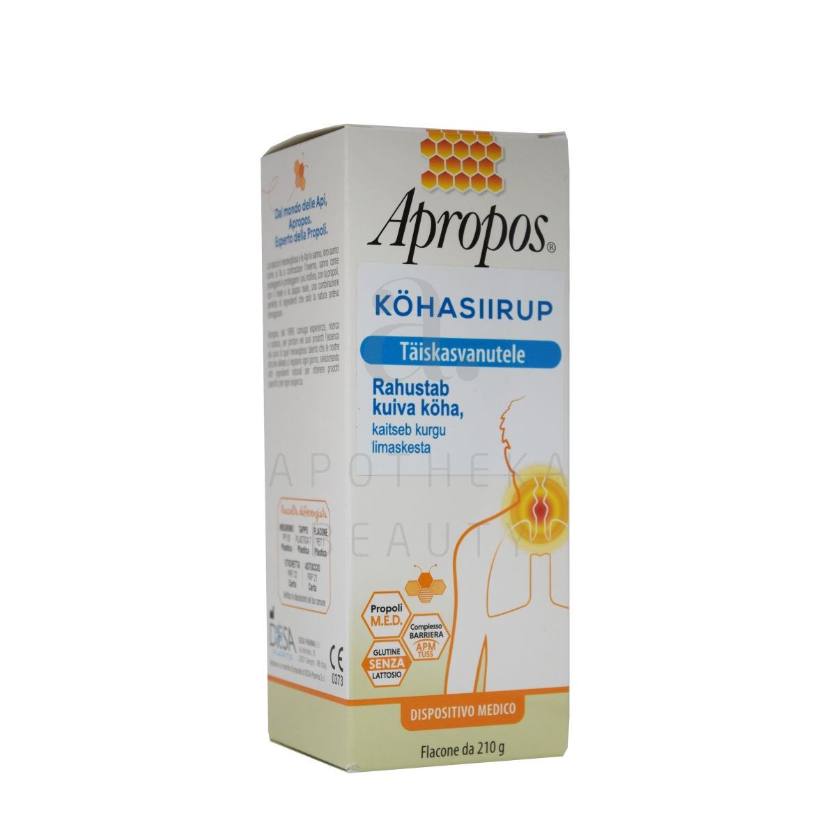 APROPOS SEDITUSS KÖHASIIRUP TÄISKASVANUTELE 210G - Изображение товара