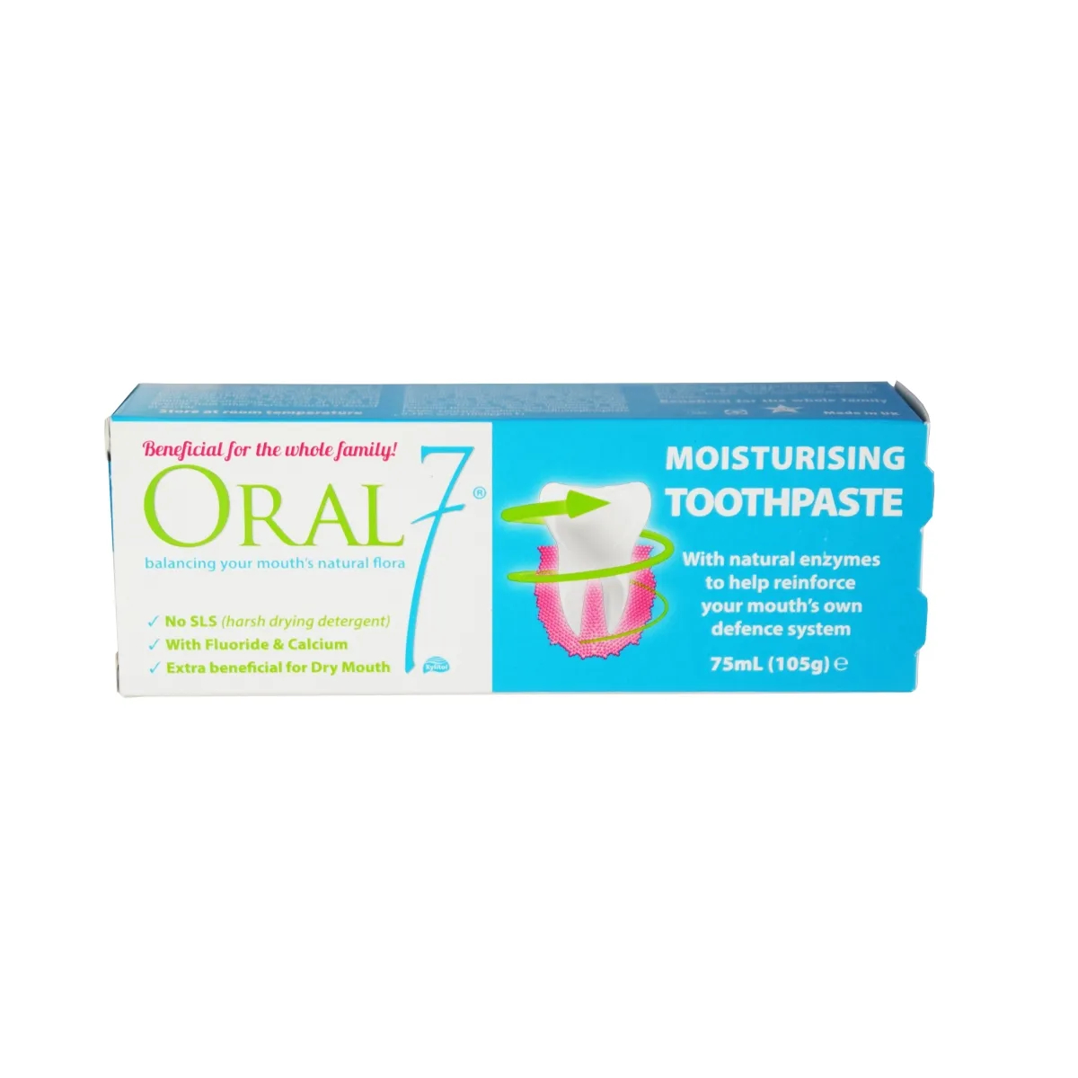 ORAL 7 HAMBAPASTA KUIVALE SUULE 75ML - Изображение товара