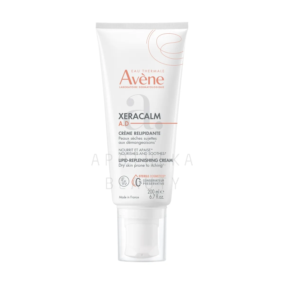 AVENE XERACALM A.D KEHAKREEM LIPIIDE TAASTAV 200ML - Изображение товара 1