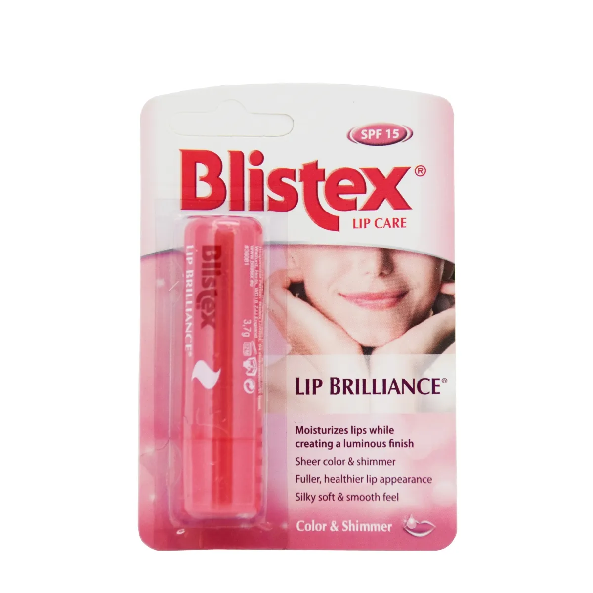 BLISTEX HUULEPALSAM BRILLIANCE SPF15 3,7G - Изображение товара