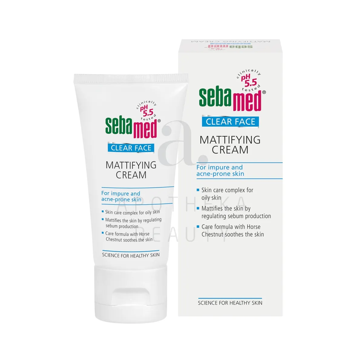 SEBAMED CLEAR FACE MATISTAV KREEM 50ML - Изображение товара