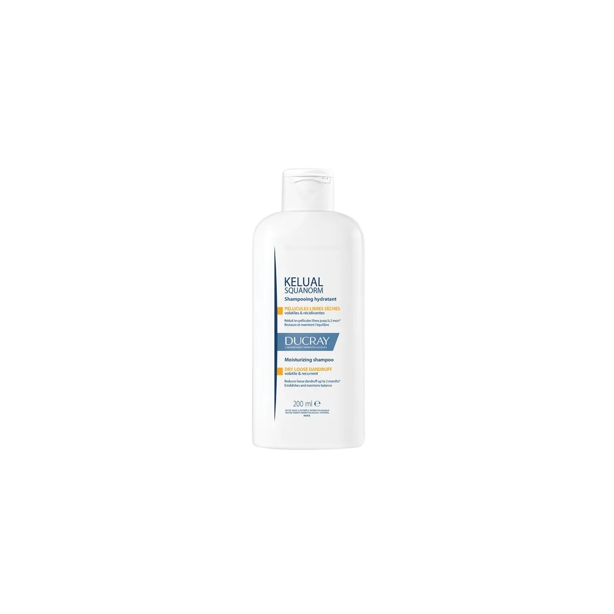 DUCRAY KELUAL SQUANORM SHAMPOON KUIVALE PEANAHALE 200ML UUS - Изображение товара