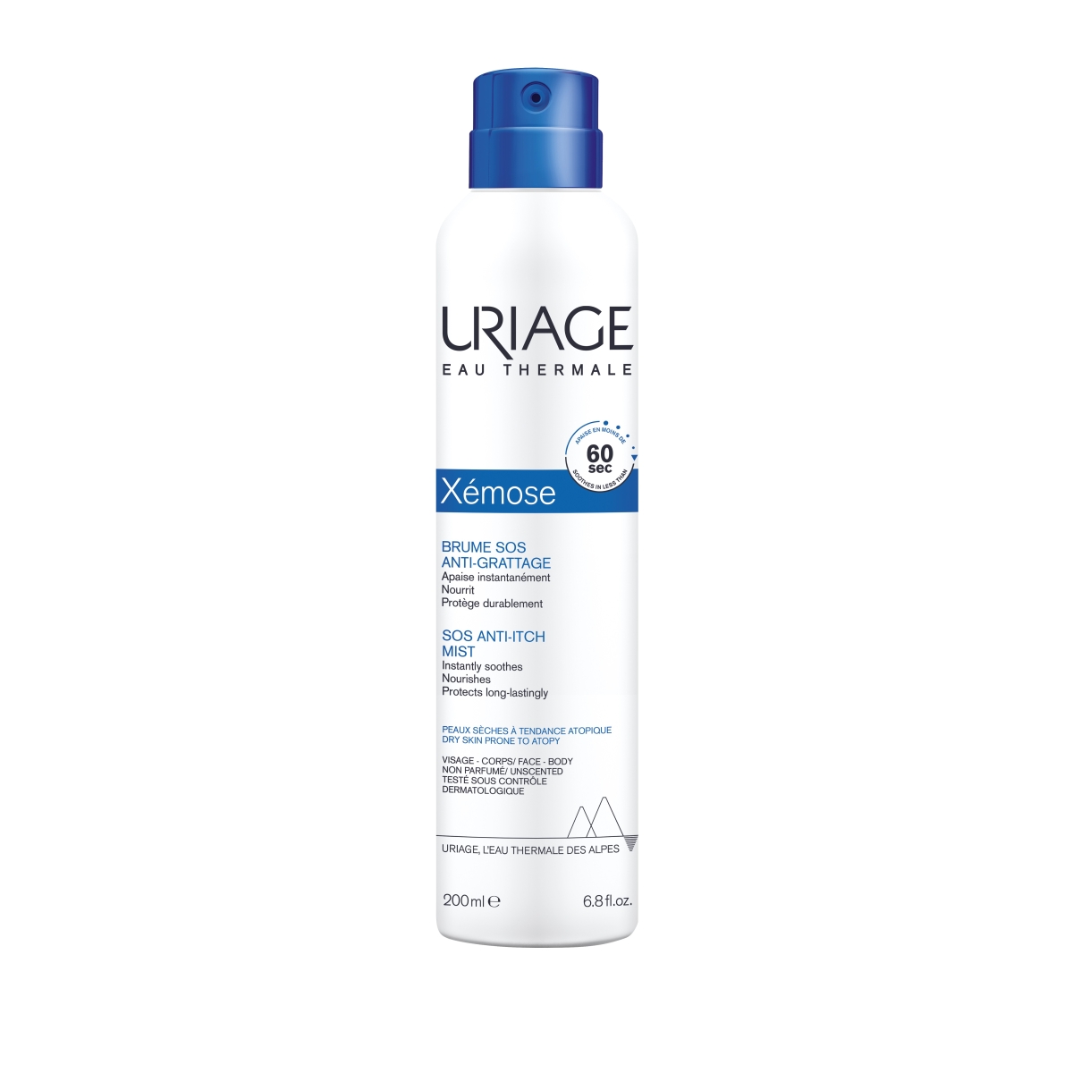 URIAGE XEMOSE SOS SÜGELUSVASTANE SPREI 200ML - Изображение товара