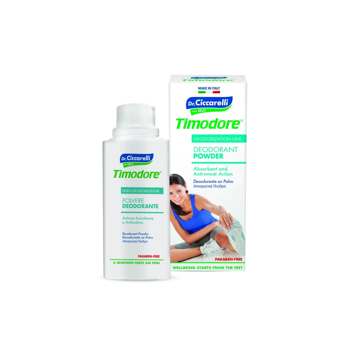 CICCARELLI JALADEODORANT-PUUDER 250G - Изображение товара