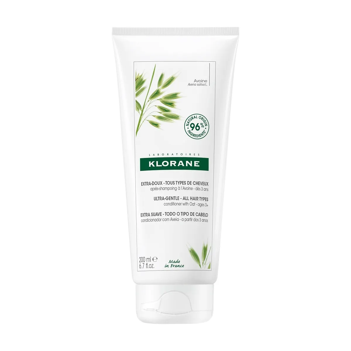 KLORANE JUUKSEPALSAM KAERAEKSTRAKTIGA 200ML - Изображение товара