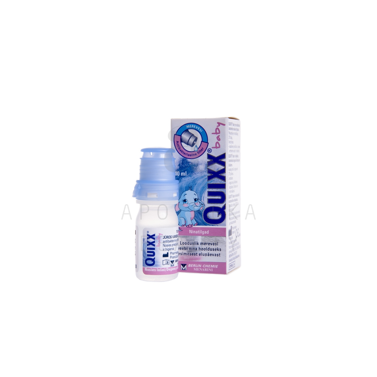 QUIXX BABY NINATILGAD 10ML ISOTOONILINE - Изображение товара