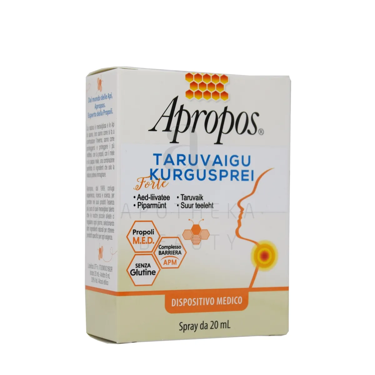 APROPOS TARUVAIGU KURGUSPREI FORTE 20ML - Изображение товара