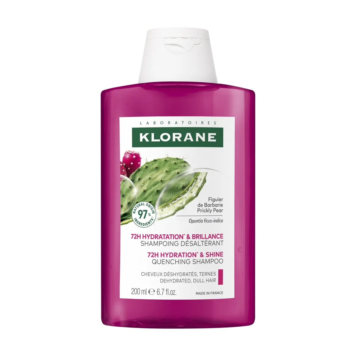 KLORANE SHAMPOON 72H NIISUTAV JA SÄRA ANDEV 200ML - Изображение товара