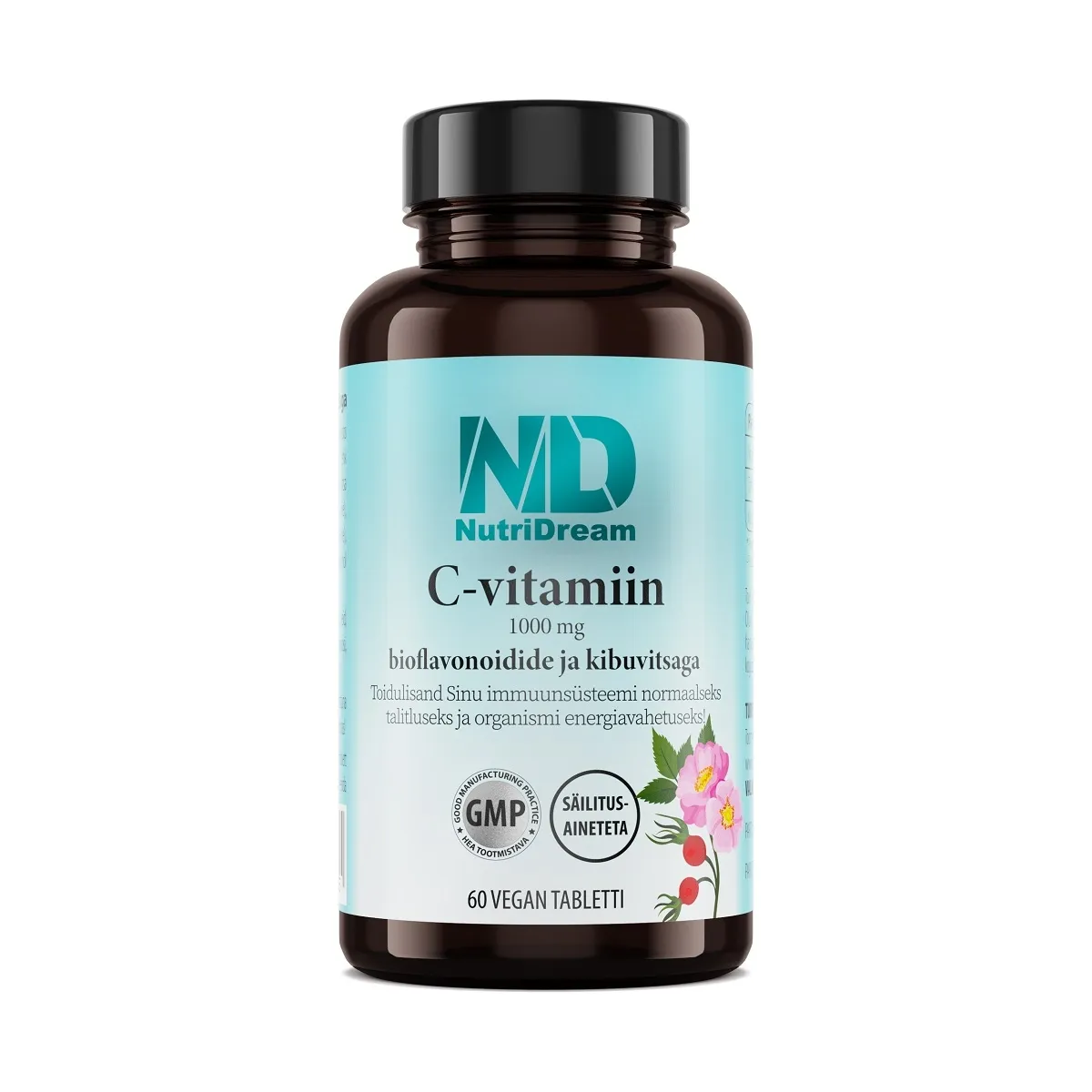 NUTRIDREAM C-VITAMIIN TBL 1000MG N60 - Изображение товара