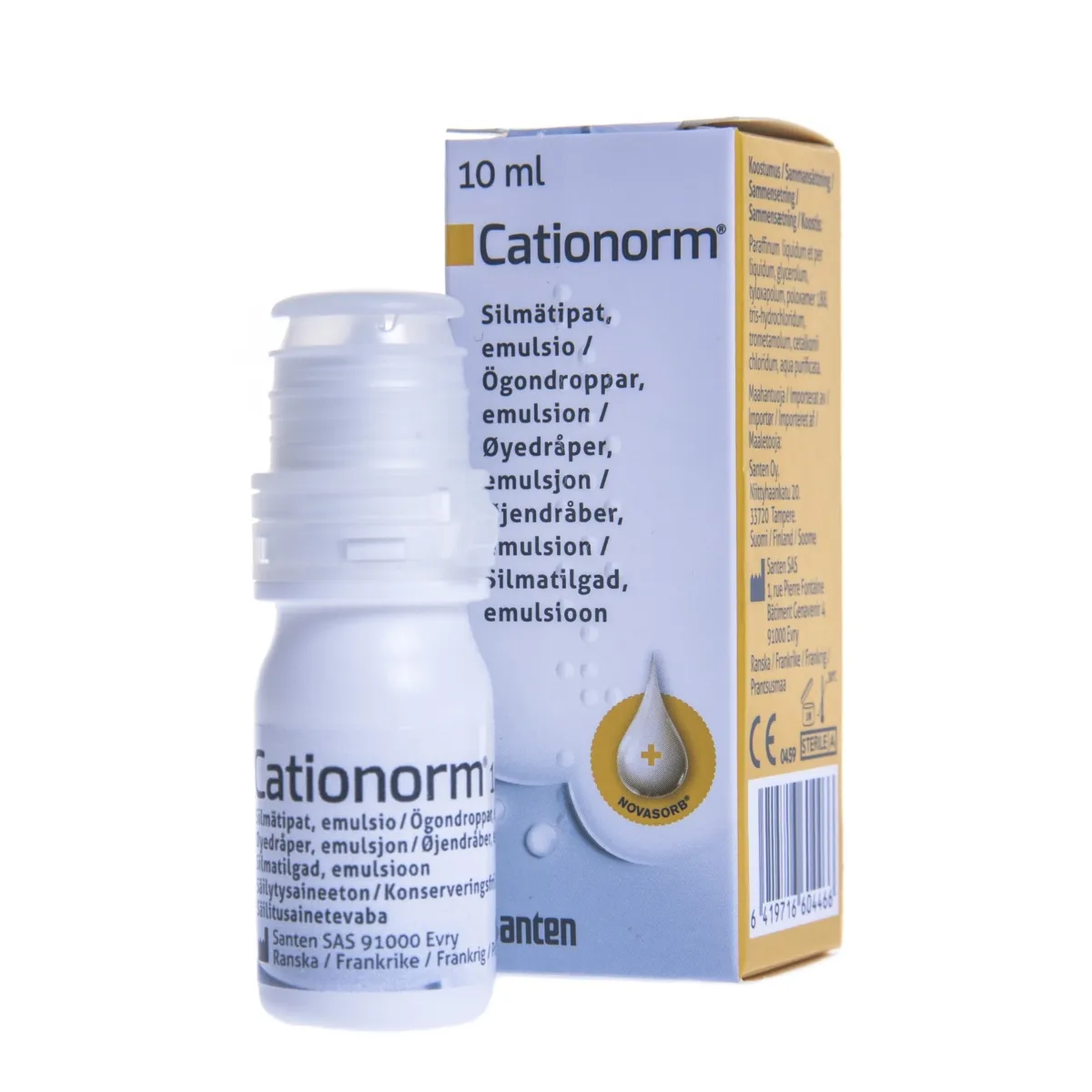 CATIONORM SILMATILGAD 10ML - Изображение товара