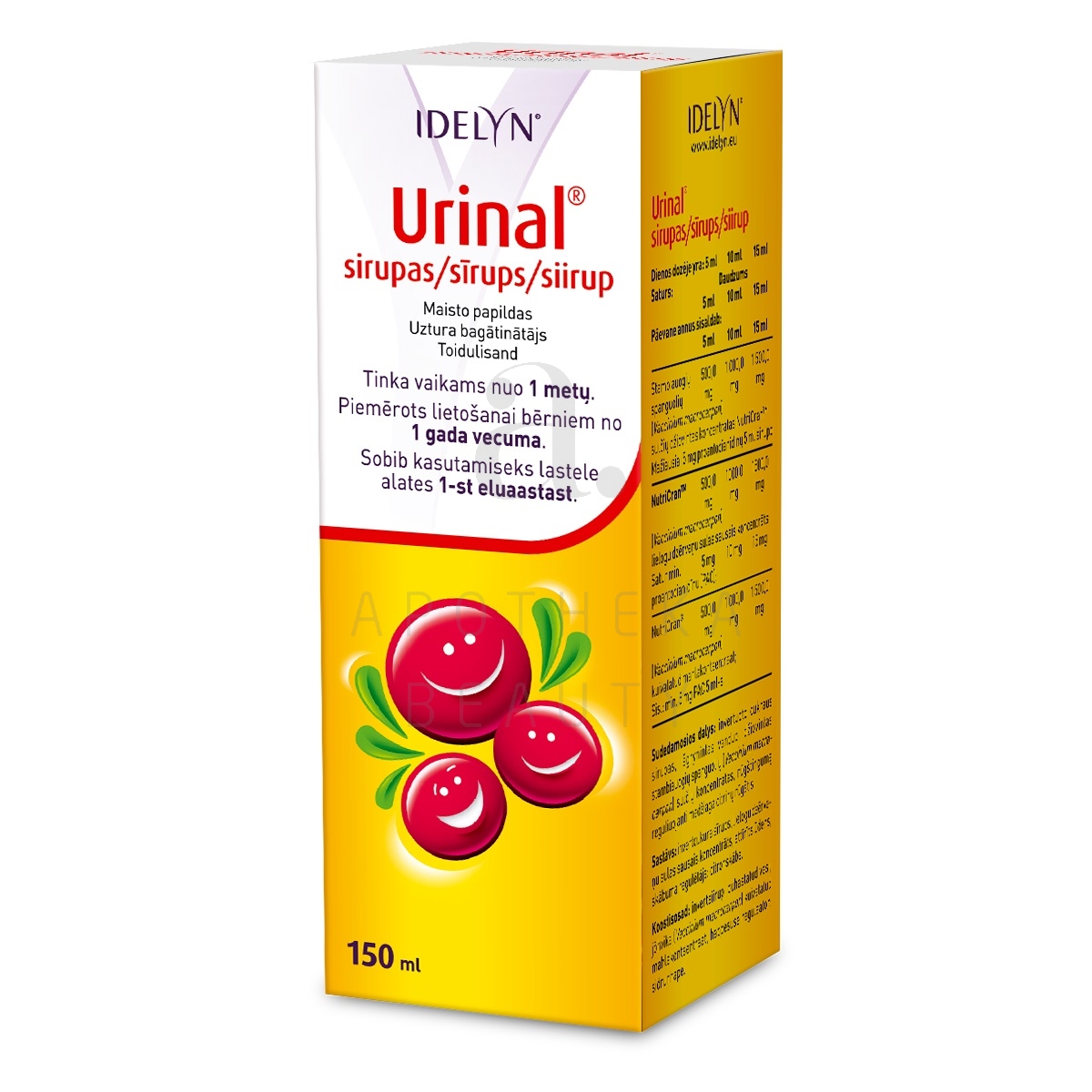 URINAL SIIRUP 150ML - Изображение товара