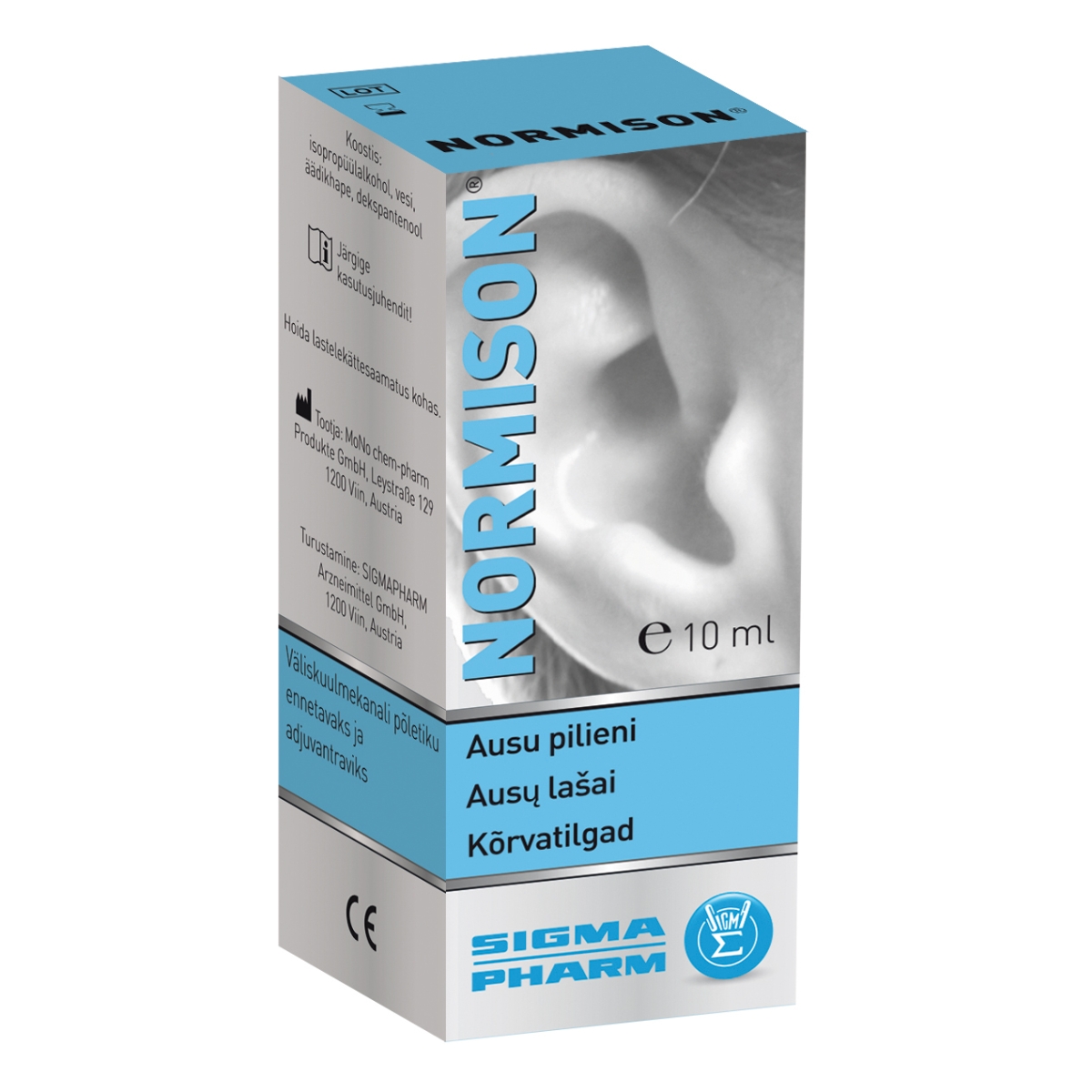 NORMISON KÕRVATILGAD 10ML